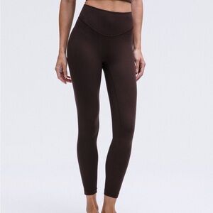 Wunder Under Nulu High-Rise Tight 25" Size 4 in Espresso